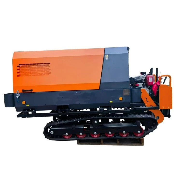 Máy nén khí trục vít di động Crawler