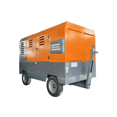 Máy nén khí trục vít chạy bằng diesel di động Atlas Copco
