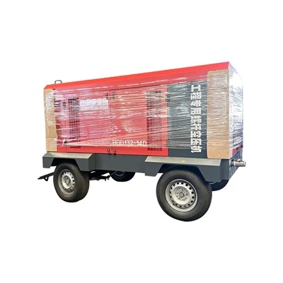 Máy nén khí trục vít di động Diesel khai thác dòng HG