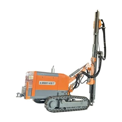 Khai thác mỏ tách giàn khoan DTH bằng bánh xích