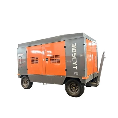 Máy nén khí trục vít Diesel di động cho giàn khoan nước