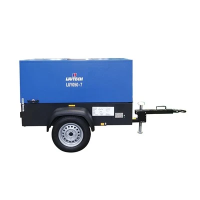 050-7 Máy nén khí LIUTECH175 PSI Diesel 7 Bar Air Compressor