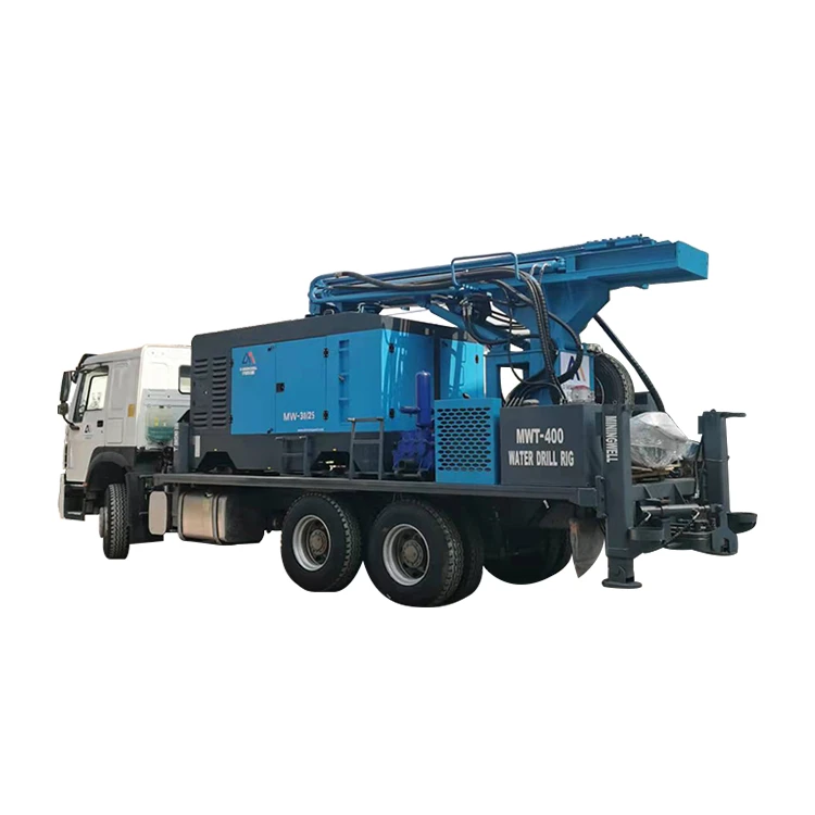 Ràn khoan giếng nước gắn xe tải đa chức năng